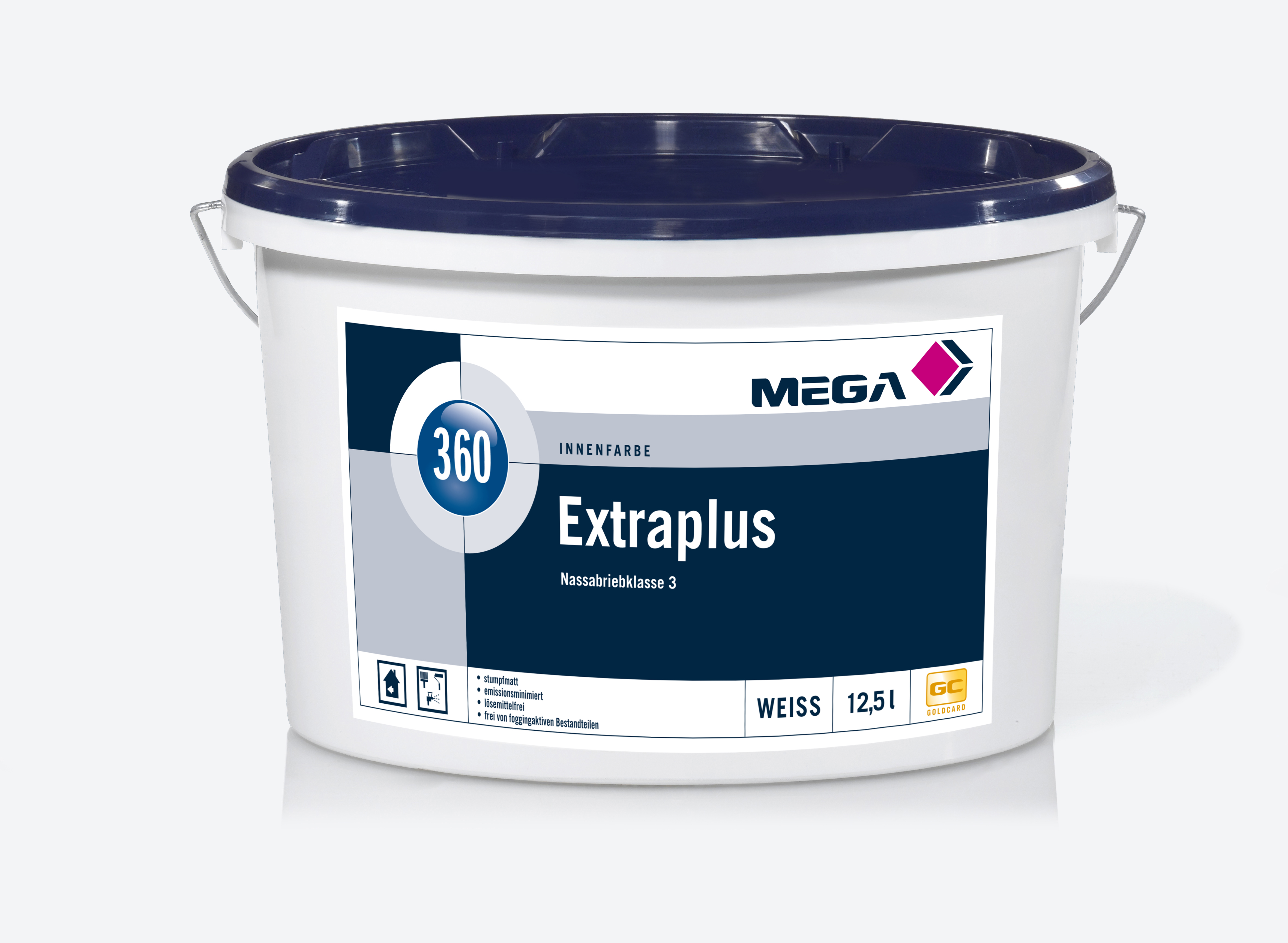 Bild: Mega 360 Extra Plus weiss 12,5 Liter