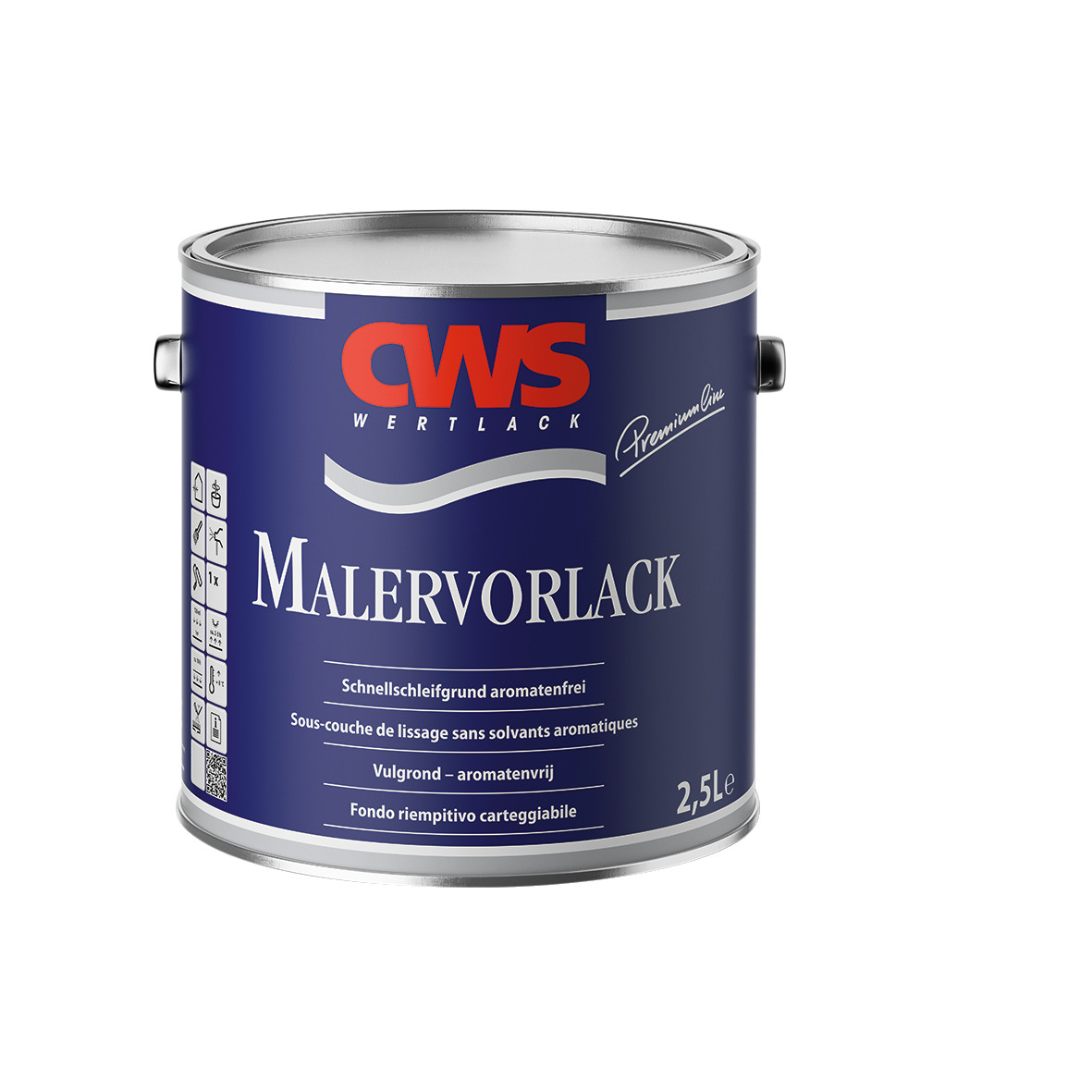 Bild: CWS Malervorlack 2,5ltr weiß